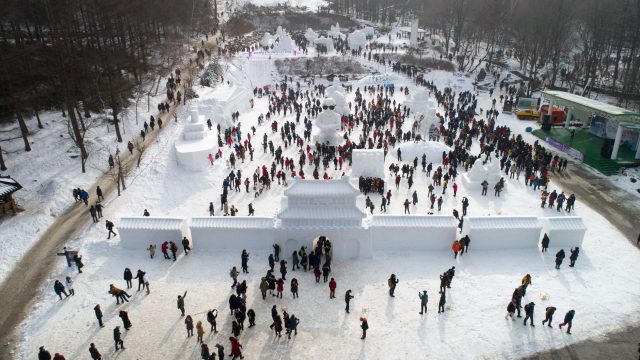청정한 겨울왕국으로의 초대 ‘태백산 눈축제’