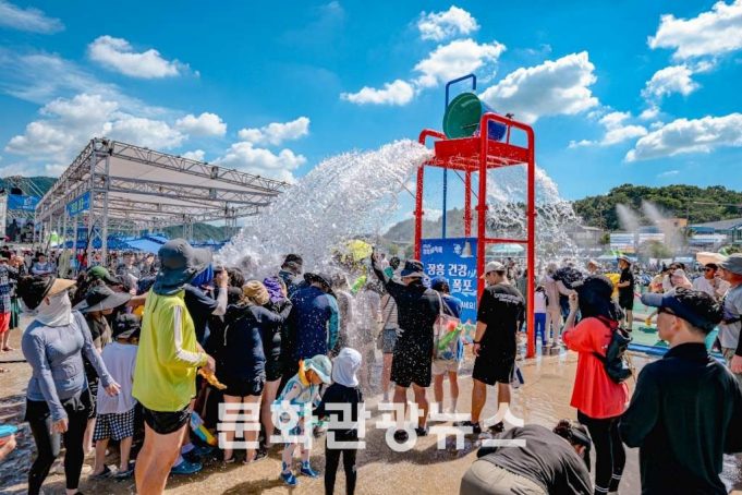 정남진 장흥 물축제, 전남 대표축제 최우수 선정