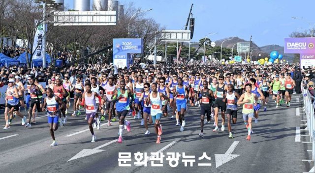 2연패와 신기록 동시에 터졌다…2026 대구마라톤, 도심을 뒤흔든 질주