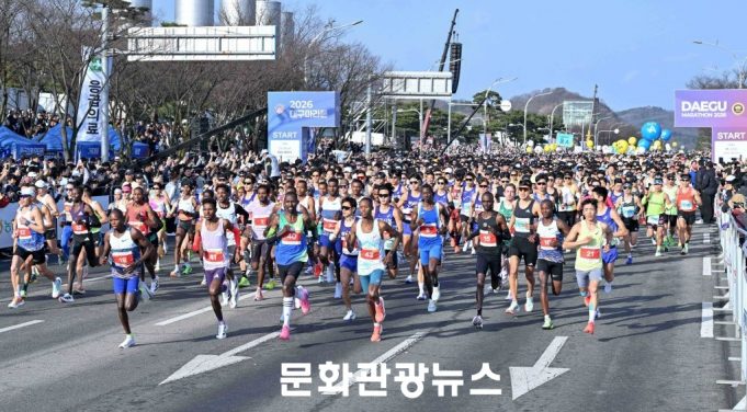 2연패와 신기록 동시에 터졌다…2026 대구마라톤, 도심을 뒤흔든 질주