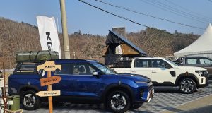 KGM, 양평 고로쇠축제서 픽업 전시 호응…현장 마케팅 강화