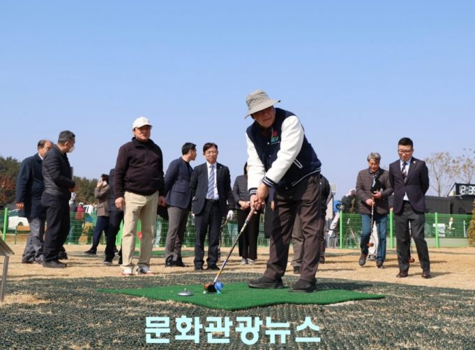태안 ‘중부권 파크골프장’ 준공…군민 생활체육 새 거점 탄생