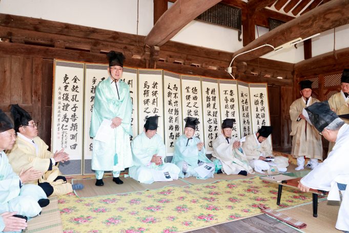 의령 태암서원 춘기대제 봉행