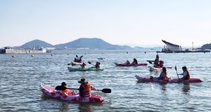 목포 평화광장 앞바다, 올여름 해양레저 놀이터로 변신