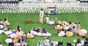 부산관광공사, 관광축제 연계 도서 나눔… 복지관에 587권 기증