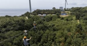 742m 상공서 펼쳐지는 푸른 동해… 영덕 ‘별파랑 집라인’ 11일 다시 날아오른다