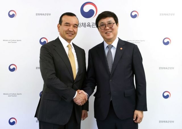 한·우즈벡 문화교류 새 협력판…도서관·한국어 보급 확대 논의